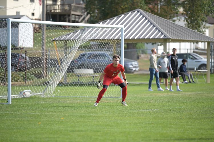 Louka en plein match universitaire