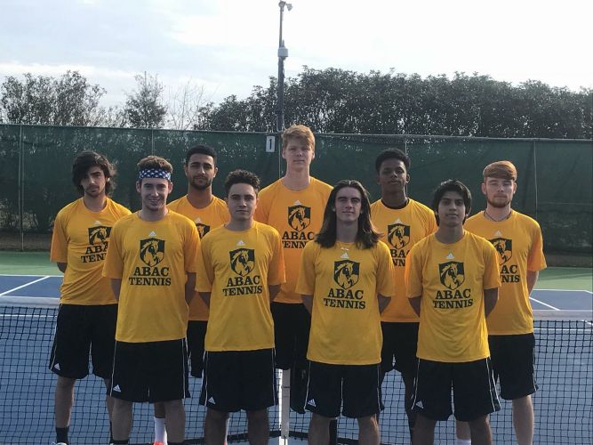 ABAC - Men's Tennis Team - 2017-2018