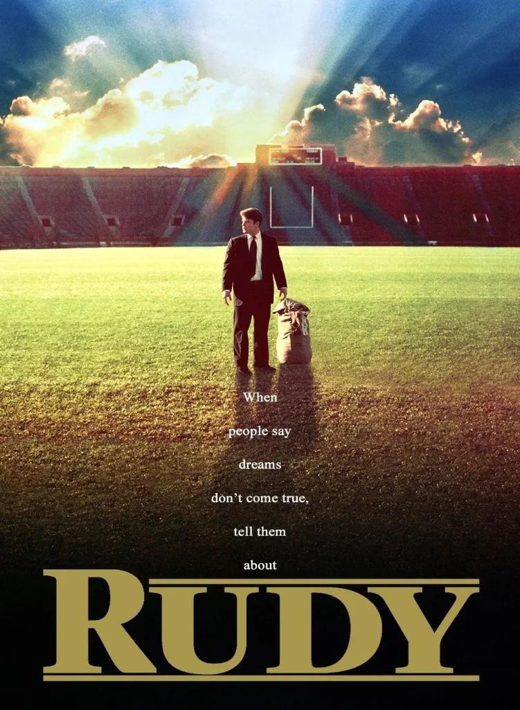 TOP10 des films sur le sport universitaire américain : Rudy