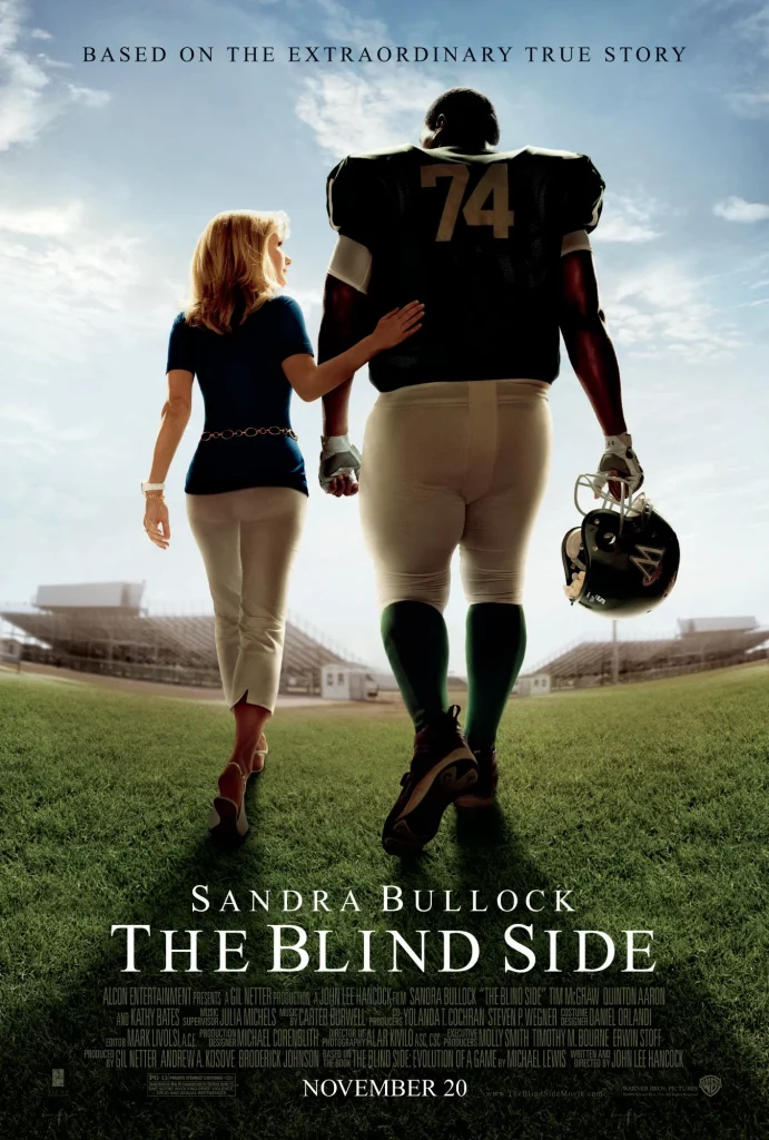 TOP10 des films sur le sport universitaire américain : The Blind Side