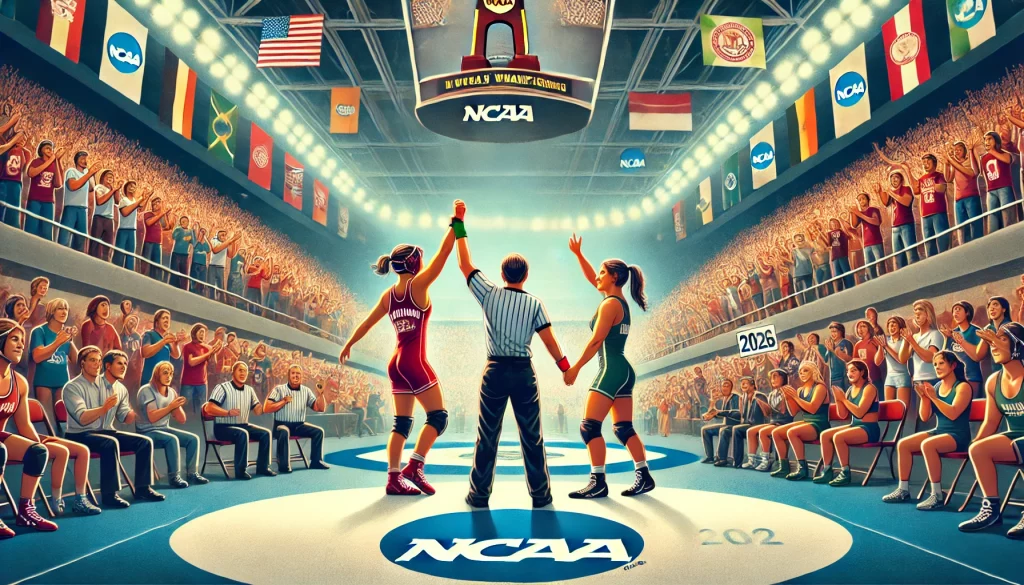 NCAA : La lutte féminine devient le 91e sport de championnat